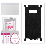 apgo Protective Skin Sticker for the back+sides compatible with Samsung Galaxy Note 8, Full Wrap Film, Foil, Vinyl - Pattern Black Camo