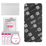 apgo MATTE Hybrid protective glass compatible with Oppo Reno9 A, flexible nano glass, great replacement for tempered glass, scratch-resistant, full gl