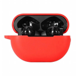 Huawei freebuds pro k&otilde;rvaklappide kaitse&uuml;mbris silikoonist &uuml;mbris armas kate, siiami silikoon Puhasv&auml;rviline kate for freebuds pro jaoks punane