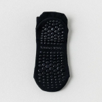 &Uuml;hev&auml;rvilised joogasokid Naiste puuvillased &otilde;hukesest v&otilde;rgust hingavad madala l&otilde;ikega l&uuml;hikesed sokid silikoonist libisemiskindlad ballettpilatese spordisokid EUR 34-39 must