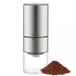 Elektriline kohvioaveski vaikseks jahvatamiseks 25 g kohviubade mahutavusega keraamiline s&uuml;damik C-t&uuml;&uuml;pi laetav CNC grinding core h&otilde;be