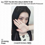 ITZY 8. minialbum Born To Be Makestar 3. Videok&otilde;ne f&auml;nnim&auml;rgi s&uuml;ndmuse fotokaart Chaeryeong - #1