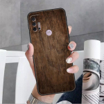 Puidust nikerdatud &uuml;mbris Motorola G30 G9 Play G82 G52 G60 G8 G9 Power G50 One Fusion Edge 30 20 mustale pehmele telefonile Moto One Fusion Plus
