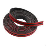 Auto katuseluugi tihendiriba, T-kujuline, Premium, kumm, esiklaasi ilmastiku eemaldamine s&otilde;idukile, v&auml;ike 19mm 100cm