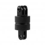 Vertikaalne aluse pikendusvars, alumiiniumist 360 kraadi p&ouml;&ouml;rlev kaamerakinnitus, vertikaalne metallist p&ouml;&ouml;rlev statiivi adapter Gopro jaoks must