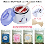 200CC Wax Heater soojem karvaeemaldusmasin k&auml;te ja jalgade keha SPA epilaatori jaoks parafiinvaha pott + vahaoad + puidupulgad
