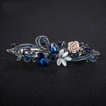 Juukseklambrid Crystal Rhinestones Juukseklambrid Liblikad Prantsuse Klambrid Vintage Kevadised Juukseklambrid Lilled Juukseehted B
