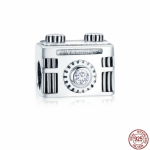 Sobivad originaalsed k&auml;ev&otilde;rud, ehted, uus S925 h&otilde;bedane s&auml;delev kaamerap&auml;rl sugupuu &otilde;hupall kutsika kassi ripats