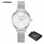 SINOBI Elegantsed naiste k&auml;ekellad Moe kroonlehed Klaas Naiste Kvarts K&auml;ekellad Parimad kingitused Kella n&auml;idis super roostevabast terasest h&otilde;be