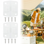 1,3 cm k&otilde;rgus 3,2 cm augu kaugus 4 x 16 mm kruvi 5,7 x 5 cm hinge suurus