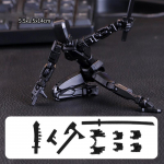 13 liigendatud liikuvat tegevusfiguuri Kujumuutev robot 3D-prinditud mannekeen Tegelane Kokkupanemine M&auml;nguasjad Vanemad-lapsed M&auml;ng Lapsed Kingitused Survet leevendav m&auml;nguasi