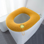 Universaalne WC-istme kate &Uuml;mmargune WC-istmepadi Vannitoa Tualettmatt Talvine Paks Soe Pestav Kass Cartoon Armsad WC-istmekatted sinine