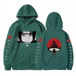 Mehed ja naised Jaapani anime Naruto Graafiline Uchiha Itachi Klassikaline kapuuts Kampsun-Hoodie S&uuml;gis- ja talvine s&ouml;rkimisspordir&otilde;ivad L