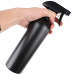 2x 500 ml plastikust must p&auml;&auml;stikupudel autopuhastuspihustiga multifunktsionaalne pudel 2PCS