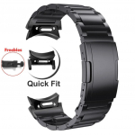 No Gap titaanrihm Samsung Galaxy Watch 7 44mm rihmaga Classic 47mm 43mm kella 6 40mm 5Pro 45mm 4Classic 42mm 46mm Quick Fit k&auml;ev&otilde;ru jaoks Galaxy watch 4 44mm must