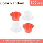 5/20/50/100 tk kraani lekketihendi tihendid, kraani kolmnurkventiili pistikud, universaalsed k&uuml;lmh&uuml;lsi liitmikud, voolikutihendi tihendid, kummist tilkumise lekke v&auml;ltimine 100 PCS