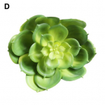 1 tk plastist v&otilde;ltsitud kunstlikud sukulendid Bonsai aia kodukontori sisustus D