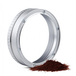 Magnetiline doseerimislehter alumiiniumsulamist espressokohvi doseerimisr&otilde;ngas 6 punktiga magnetitega teemant 51mm h&otilde;be