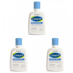 Cetaphil Face Wash Gentle Skin Cleanser for Dry to Normal, Sensitive Skin, 125 ml Hydrating Face Wash with Niacinamide, Vitamin B5 (Pack of 3)