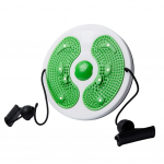 Twist Waist Disc Board koos pingutusn&ouml;&ouml;ridega Talje sosinad Harjutus V&ouml;&ouml;koha keeramise ketas Keha kujundav v&ouml;&ouml;koha keerdketas roheline