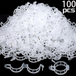 500 tk. Taimeklambrid Toetavad korduvkasutatavat plastikust &Uuml;hendused Kinnitus viinapuu tomati varre pookimine K&ouml;&ouml;giviljataimed Viljapuuaia ja aiat&ouml;&ouml;riistad