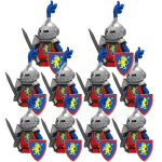 Laste m&auml;nguasjad Keskaegsed s&otilde;jad Lossir&uuml;&uuml;tlid Hundikarja S&otilde;dalased Militaarfiguurid V&auml;ikesed osakesed Ehitusklotsid Poistele sobivad kingitused