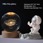 3D lasergraveerimine p&auml;ikeses&uuml;steemi helendava kristallkuuliga klaasist kaunistused