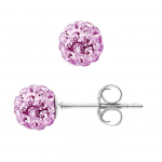 LOVA LOLA VAN DER KEEN - K&otilde;rvar&otilde;ngad - Prestiižiehted - P&auml;ris kristall - 925 Sterling Silver - Naiste ehted