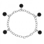 LOVA LOLA VAN DER KEEN - Bracelet - Joaillerie Prestige - V&eacute;ritable Cristal - Argent Massif 925 Milli&egrave;mes - Bijou Femme