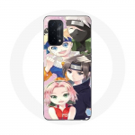Coque Maniacase pour Oppo A54 5G kakashi naruto sasuke sakura