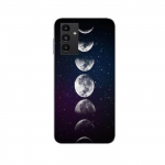 Coque Maniacase pour Samsung Galaxy A04s lune phase nuit etoile