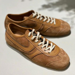 Ehtsast nahast naiste paeltega vabaaja spordijalatsid s&uuml;giseks ja talveks ning sametist retro Saksa treeningjalatsid. 35