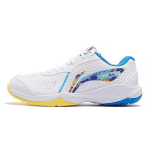 Li Ning Thunder Junior Mugavad Vastupidavad Sulgpalli Treeningjalatsid Lastele Valge Sinine AYTT014-6 31.5