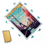 Eiffeli torn 115 puidust lennukiga pusle, raskekujuline ebakorrap&auml;rase kujuga pusle