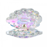 Peegeldav Kristallist Merikarp P&auml;rliga P&auml;rlkarbi Kaunistused Vastupidav V&auml;rviline Kristallist Figuur Kingitused P&auml;ikesep&uuml;&uuml;dja Lauadekor mitmev&auml;rviline