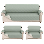 Veekindel diivanikate tepitud kulumiskindel diivanikate koerale, lemmikloomale, lastele, lamamistoolile, tugitoolile, m&ouml;&ouml;blile 1/2/3/4 kohaline kaitse 3 Seater