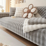 Bubble Imitation K&uuml;&uuml;liku karusnaha pl&uuml;&uuml;s diivani libisemiskindel libisemiskindel pehme diivan r&auml;tik Diivani padi istmekate elutuppa Moodne kodu Pillow Case 45X45cm