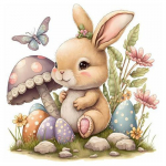 Teemantv&auml;rvimine Koer J&auml;nes t&auml;iskandiline/&uuml;mmargune tikandid Ristpistes Loom Karikakra mosaiik Kodukaunistus Full Round 20x20CM