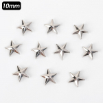 20/15/10/7mm T&auml;htneedid Nahk K&auml;sit&ouml;&ouml; isetegemine naelad Naelad Naelpead Rock Punk R&otilde;ivaste &otilde;mblemine Kaunistus R&otilde;ivatarvikud 10PCS