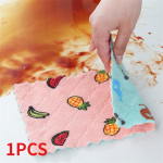 1/5/10 TK K&ouml;&ouml;gi rasvavastane puhastuslapp Super imav mikrokiust k&ouml;&ouml;gilapp majapidamisn&otilde;udepesun&otilde;u k&ouml;&ouml;k Puhastusr&auml;tikud 1PCS 16*27CM