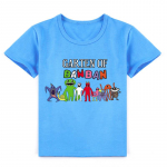 Lapsed Uus saabumine Moodne 3D tr&uuml;kiga Garten of BANBAN tee l&uuml;hikeste varrukatega t-s&auml;rk lastele 160 Heleroosa