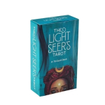 1 karp The Light Seer's Tarot kaarte, 78-kaardiline t&auml;isv&auml;rviline tarokikomplekt tarokaartide lugemiseks, ennustamiseks, ennustamiseks, divinatsioonilaua m&auml;ngukaardid blue