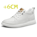 Valged paksude talladega tossud Meeste v&auml;lisjalan&otilde;ud K&otilde;rgust suurendavad kingad 6/8 cm Meeste pidulikud kingad Meeste kingad Luksuslikud Oxfords 44 white