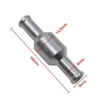 K&uuml;tuse tagasil&ouml;&ouml;giklapp bensiin diisel autode &otilde;lide veepumpadele 6-12 mm alumiiniumsulamist &uuml;hesuunaline tagasil&ouml;&ouml;giklapp 6MM