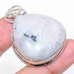 Rainbow Moonstone Handmade 925 Sterling Silver Jewelry Pendant 1.89 w5u99