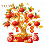 Hiina uusaasta aknakleebis Rikkusepuu Staatiline kleebis Mittekleepuv aknakleebis klaasukstele seinad m&ouml;&ouml;bel pidulik sisekujundus C