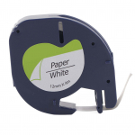 M&auml;rgistuslindi vaigulint, kulumiskindel must-valge DYMO LT m&auml;rgistusmasina jaoks