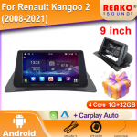 Android Renault Kangoo 2 jaoks (2008-2021) Autoraadio DSP GPS Multimeedia Videom&auml;ngija Juhtmevaba CarPlay Android Auto 2din Stereo 4 core 1GB+32GB carplay