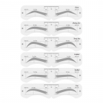 3/6 tk. Uued &uuml;hekordsed kulmude &scaron;abloonid kleebised Hoolduse kujundaja mall Professionaalsed silmameigi &scaron;abloonid Kulmud ilumeigit&ouml;&ouml;riistad 3pcs