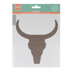 Outil de d&eacute;coupe et de gaufrage - Artemio - Viva la vida - T&ecirc;te de bufle - Mixte - Adulte - Cr&eacute;ation 3D